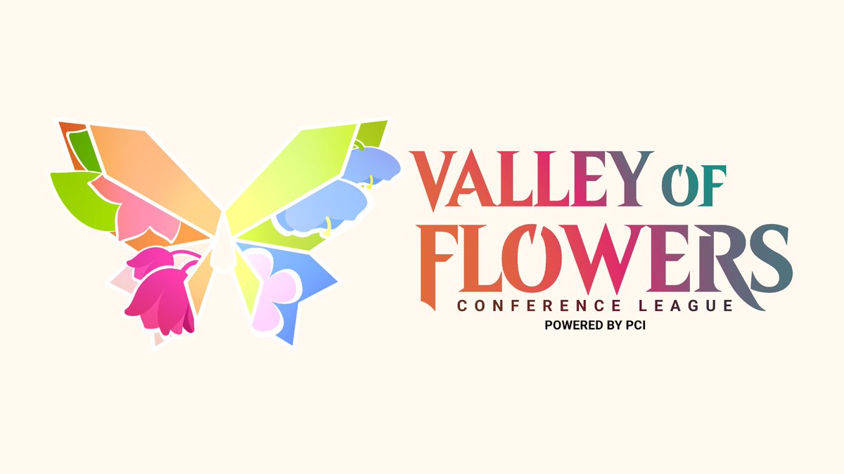 PCIVGC's tweet photo. 🌸 The leak just became real. 🌸
Valley of Flowers Conference League
Official logo is here.
Something beautiful is blooming at PCIVGC
Stay tuned. More coming soon 👀🦋
#PokemonVGC #VGC #PCIVGC #PokemonChampions https://t.co/iy6EZETAig