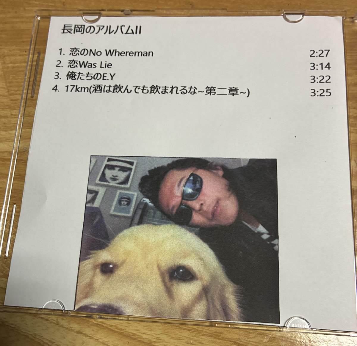 jamie_suzuki's tweet photo. 長岡のアルバムII
取り急ぎ6回聴いた♪
4曲ともタイトルから心くすぐるわぁ(≧∀≦)
①切ないバラード
ビートルズリスペクト(^^)
アイラビュー、アイニージュー、アイウォンチュー♪はエルビス?AKB?
②「恋Was Lie」
恋は嘘だった
やはり切ない
#ジョニパン
#RYU くん
#JOHNNYPANDORA
↓続きます https://t.co/JahMGCBPXa