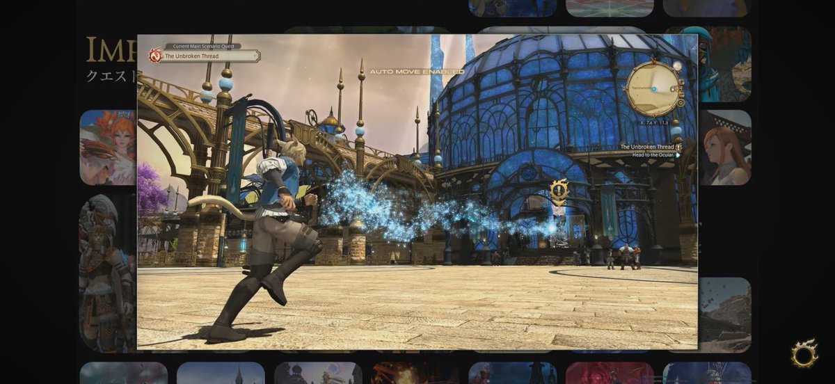 _vierapilled's tweet photo. auto run enabled on ffxiv on main monitor, right hand on the mouse, second screen got youtube shorts, phone in my left hand on tiktok, sipping from a long straw connected to my guava monster #Chudmaxxing https://t.co/H2auizckda