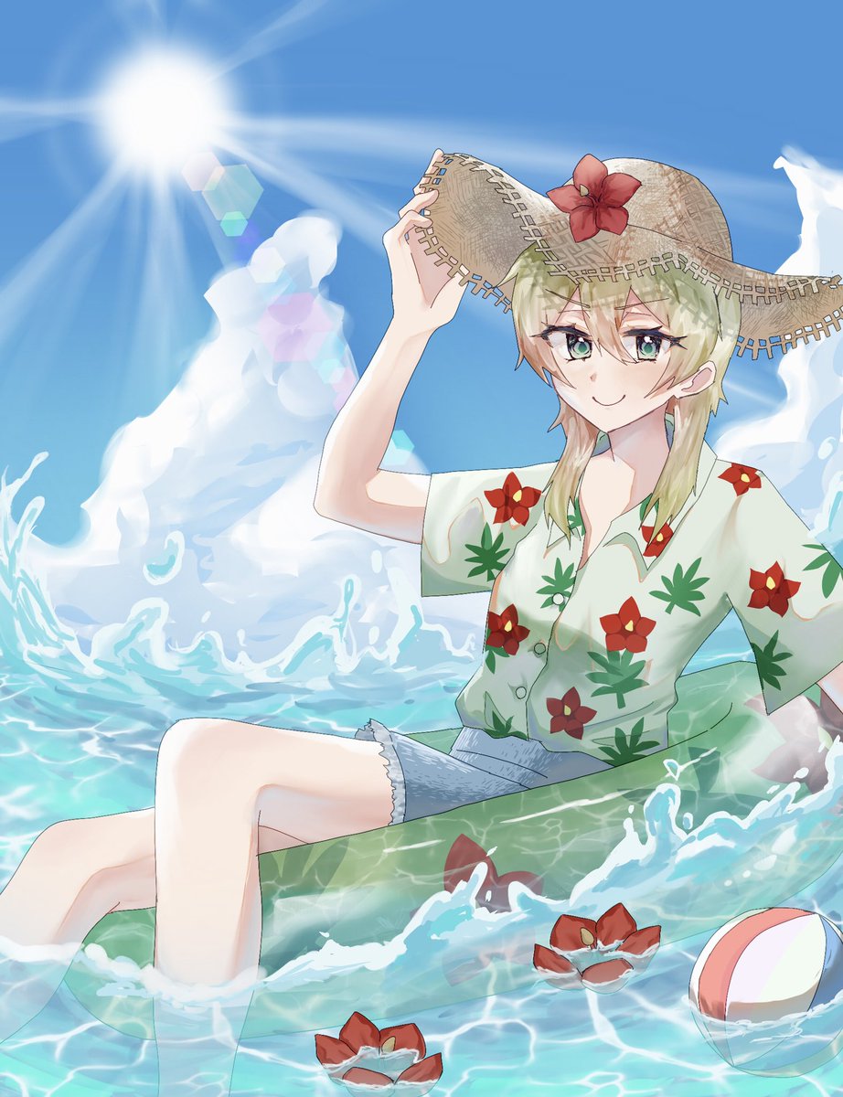 Utcs5g's tweet photo. #M社夏企画
#お水召喚
夏だー！！ https://t.co/mOlBFp7MXv