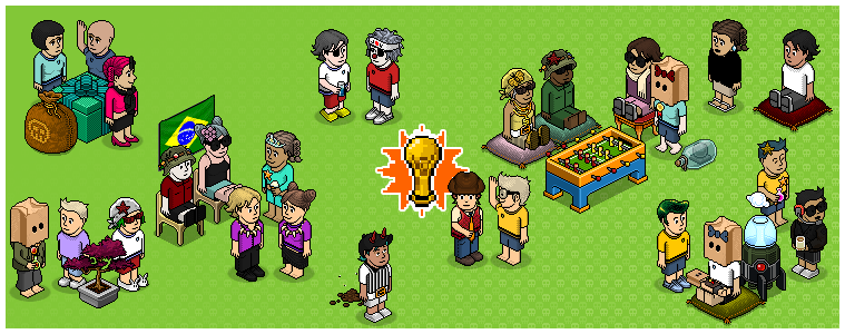 its_starcaller's tweet photo. 🚨 PSA 🚨

Make sure you log in to @HabboOrigins today! Everyone who logs in gets a FREE Origins Football Cup Badge, to be delivered some time next week. ⚽️ https://t.co/IhKjXGvgiX