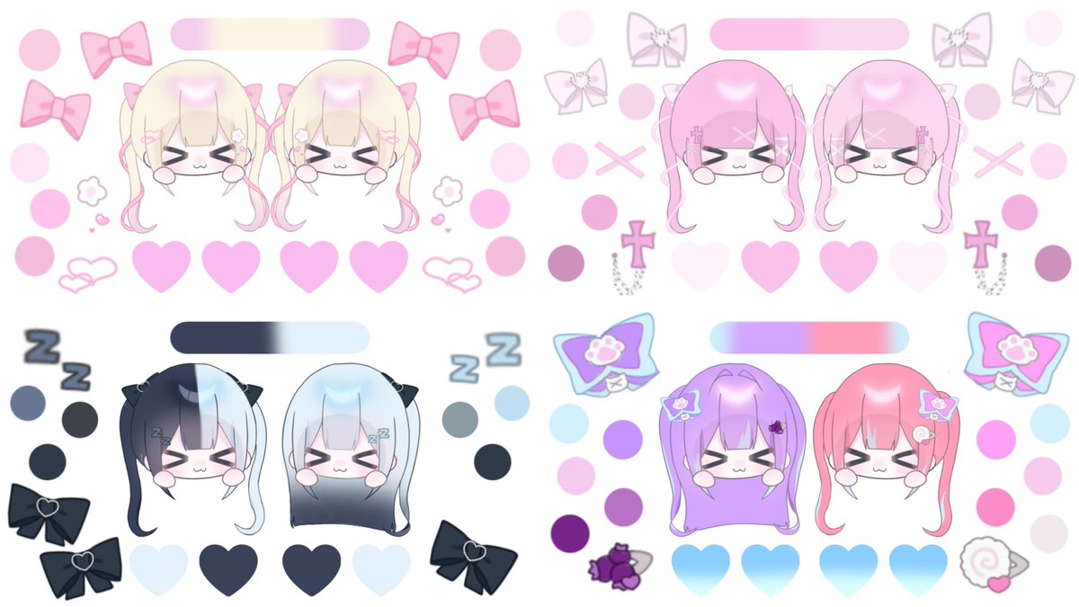 q6__ly's tweet photo. ♥キャラデザシート風量産♥

♡単体￥300　ペア￥500
♡納期￤お支払い～1ヶ月前後

人数分のテンプレートと参考画像をDMまでෆ⸝⸝꙳
 #量産依頼  #有償依頼  #有償依頼受付中 https://t.co/bgEiZdOgWe