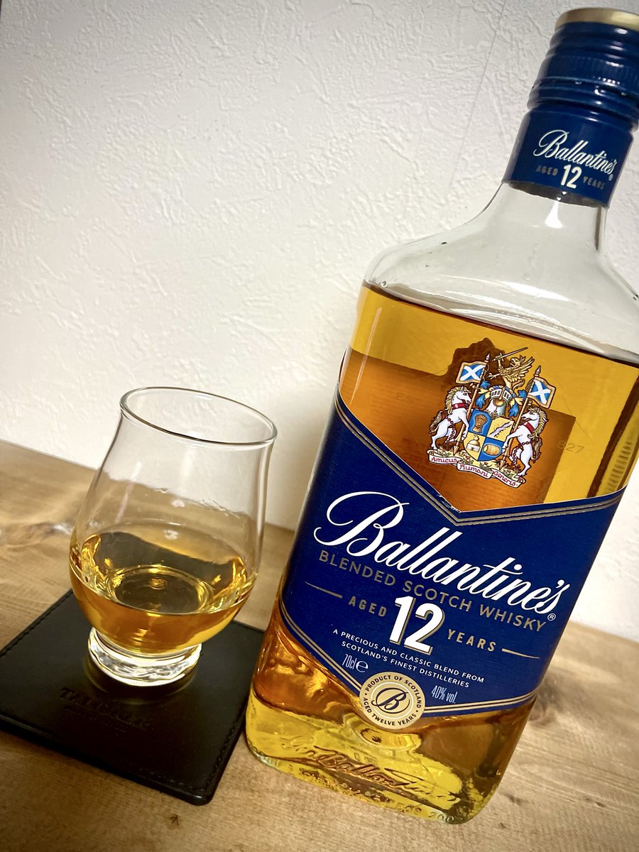 今日はこちらで乾杯です🥃 甘くてクリーミーで美味い😋 #ウイスキー