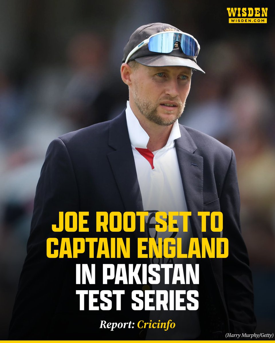 WisdenCricket's tweet photo. According to a report from Cricinfo, Joe Root and Marcus Trescothick are in line to serve as England's interim captain and coach for next month's Test series against Pakistan 🏴󠁧󠁢󠁥󠁮󠁧󠁿

#Cricket #ENGvPAK https://t.co/ZyY0yMpsZb