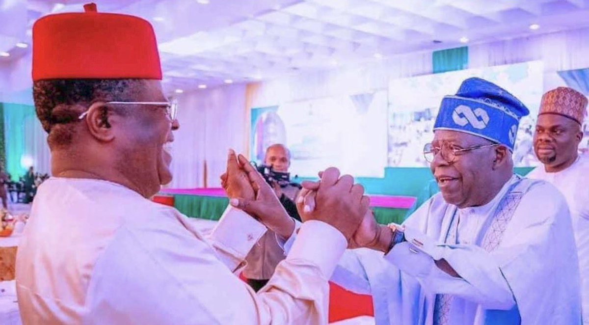FrancisNwaze1's tweet photo. STATEHOUSE PRESS RELEASE

PRESIDENT TINUBU CONGRATULATES ENGINEER DAVID UMAHI ON HIS BIRTHDAY
 
President Bola Tinubu heartily congratulates Engineer David Umahi, Minister of Works, on his birthday on July 25.
 
Before he was appointed Minister of Works, Engineer Umahi served as the Senator representing Ebonyi South District. He was also a two-term Governor of Ebonyi State from May 2015 to May 2023, during which the state recorded landmark infrastructural development.
 
Recognising the Minister's sustained efforts in delivering durable road infrastructure, President Tinubu commends Engineer Umahi for his passion, dedication to duty, and deep sense of patriotism.
 
The President urges the Minister to accelerate road construction, rehabilitation, and delivery, in line with the Renewed Hope Agenda’s objective of improving citizens’ quality of life and boosting economic activity.
 
“Engineer Umahi has been one of my outstanding, hardworking ministers—passionate about the job and delivering durable roads and bridges that will last for about a century.
 
“As a minister, he does not just sit in his office or rely on reports from subordinates; he is constantly on the road, personally monitoring construction work nationwide to ensure compliance with specifications and approvals,” President Tinubu notes.
 
President Tinubu celebrates with the minister and his family and wishes him good health and renewed strength as he continues to serve the nation.
 
Bayo Onanuga
Special Adviser to the President
(Information & Strategy)
July 25, 2026