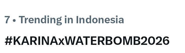 KARINA INDONESIA tweet media