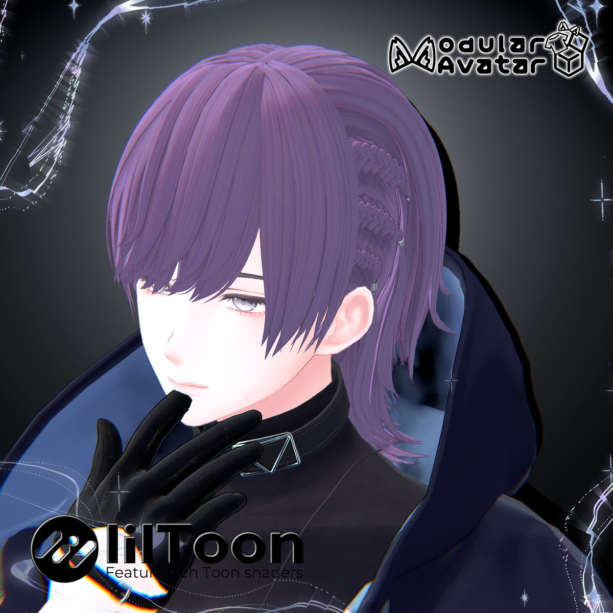 iO_12_'s tweet photo. 🎁アップデート記念！RT＋フォローイベント🎁

「平成編み込みウルフヘア」をリメイクしました✨

・シルエットの微調整
・テクスチャ変更
・対応アバター増加

BOOTH🔻
https://t.co/u6SLNPL9Ky

また、RT＋フォローで抽選で 5名様にプレゼント♪

🗓️締切：8/1
800円→400円値引き中！
#booth_pm https://t.co/33EcyrCbGt