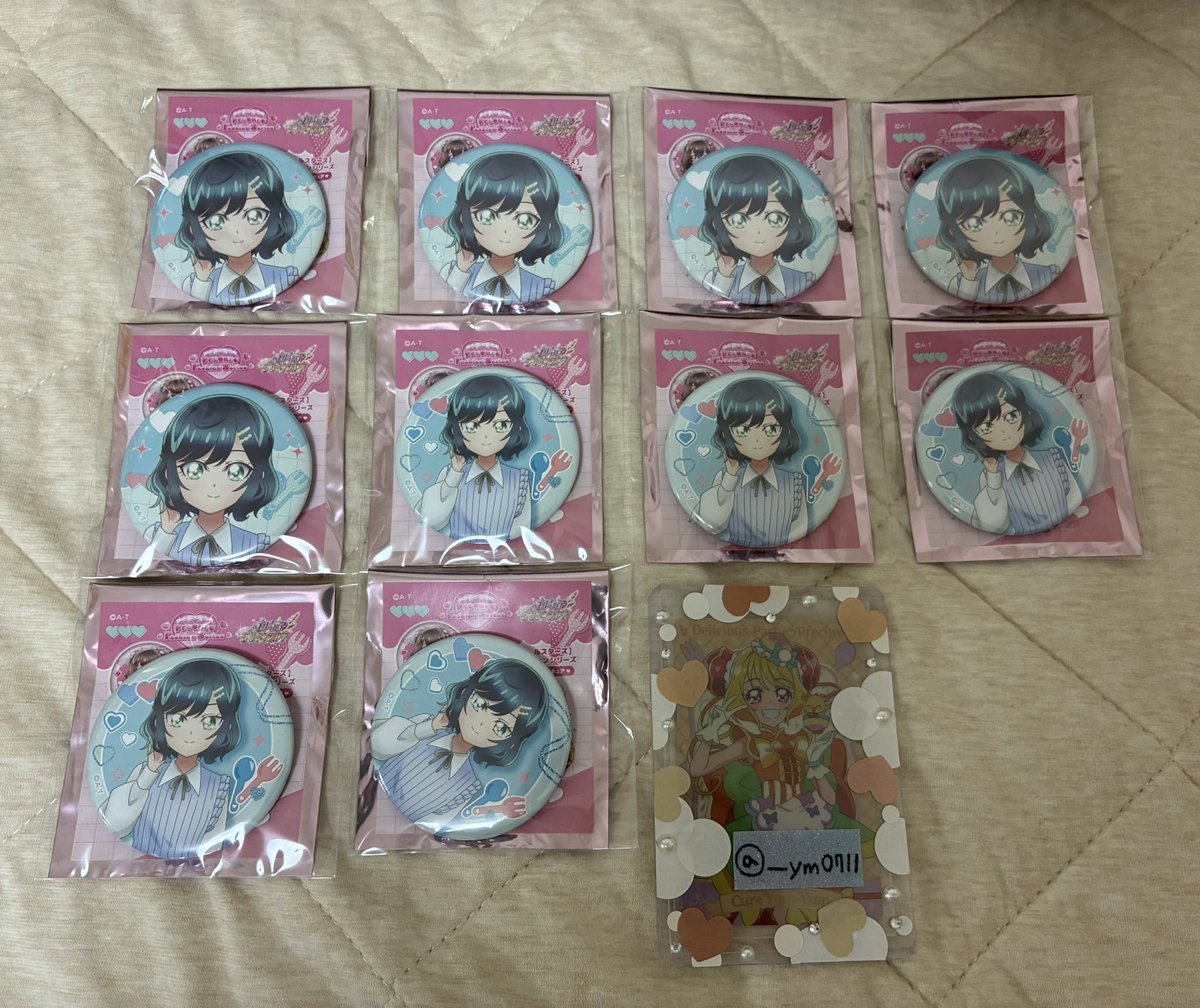 _____ym0711's tweet photo. 〚 交換 買取 〛
プリキュア ファッションシリーズ 
クリアカード 缶バッジ
デリシャスパーティプリキュア

譲⌇ゆい｜ここね｜あまね

求⌇らん

▫️up⇄up｜引き⇄引きとの交換を優先させていただきます

▫️求は買取もしております

検索からでもお気軽にお声掛け下さい https://t.co/V8zHcgrvIL