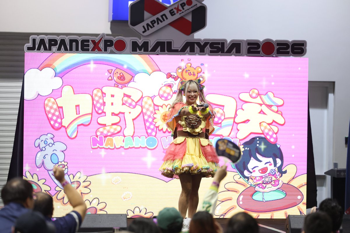 JAPANEXPO_MLY's tweet photo. 🎤 Live! Performance by "NAKANO HIMAWARI" 
25 July, at SORA Stage, KLCC Hall 6

Join us for one more days of live performances, Japanese culture, and unforgettable experiences at #JapanExpoMalaysia2026

We look forward to welcoming you
@himawaridaa 

#gyucreative #siamconnection https://t.co/bqfHUJK0rm