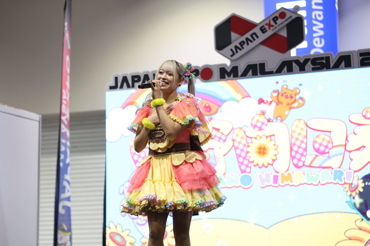 JAPANEXPO_MLY's tweet photo. 🎤 Live! Performance by "NAKANO HIMAWARI" 
25 July, at SORA Stage, KLCC Hall 6

Join us for one more days of live performances, Japanese culture, and unforgettable experiences at #JapanExpoMalaysia2026

We look forward to welcoming you
@himawaridaa 

#gyucreative #siamconnection https://t.co/bqfHUJK0rm