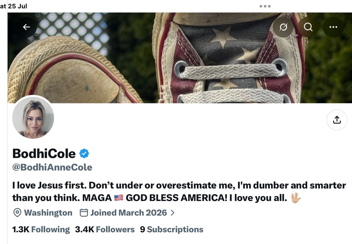 TraceyTLC333's tweet photo. @BodhiAnneCole You are paid propagandist #BiBiJizzled https://t.co/hdjPi9aAjE