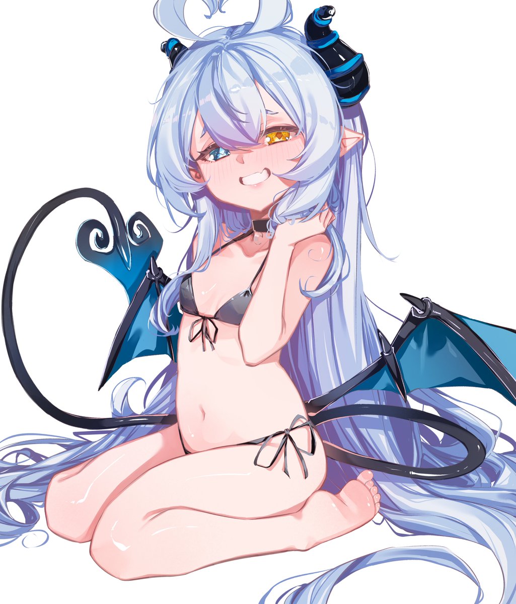 Nean_Black's tweet photo. SMILE (╯▽╰ ) https://t.co/o44abGCXgn