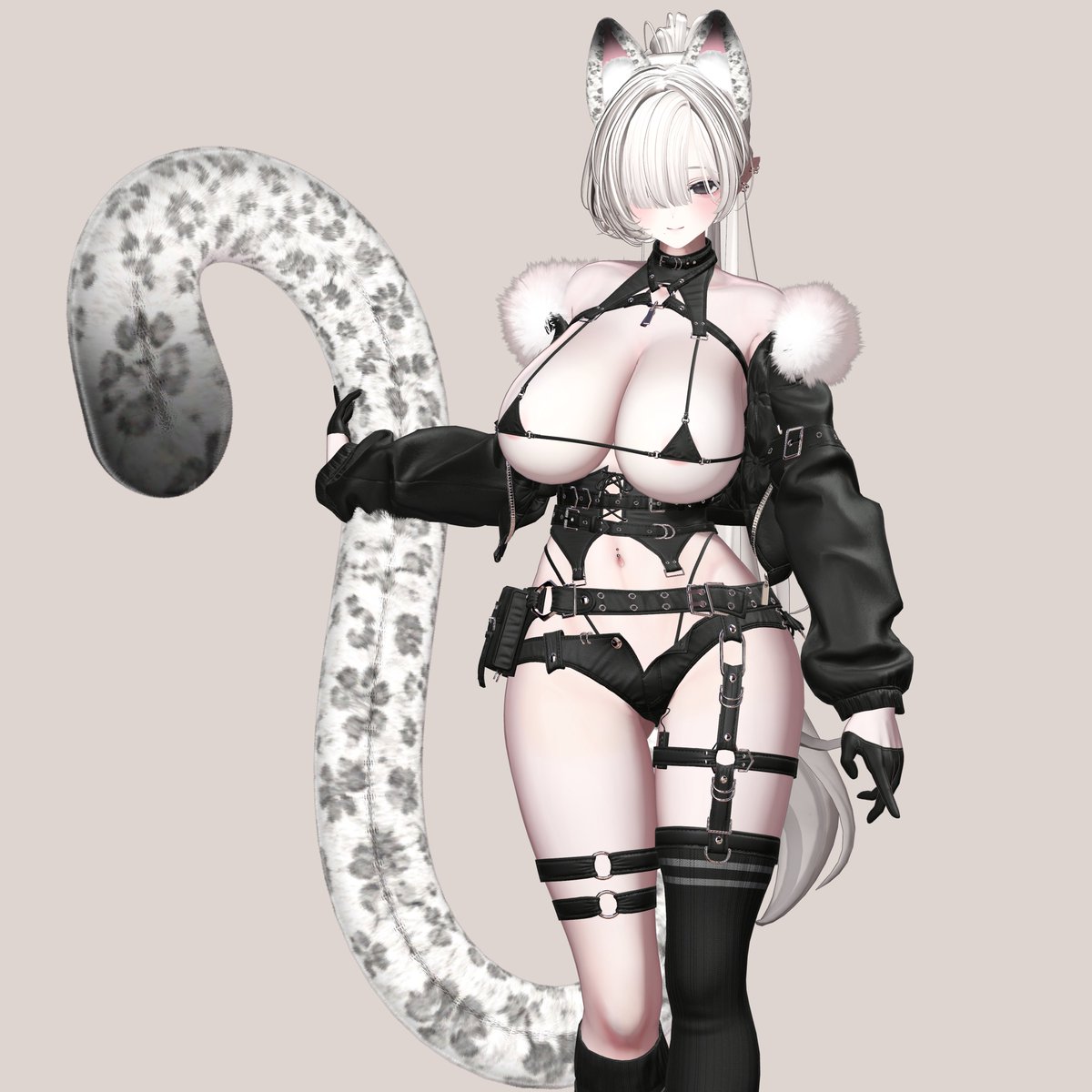 Lovace_3D's tweet photo. 🖤 Mono Panther 🤍
https://t.co/iwK18kqNxc

ふわふわでかわいい耳としっぽです！🐾
無料で配布中ですので、興味があればぜひご利用ください💖 https://t.co/cNYqsyCLWB
