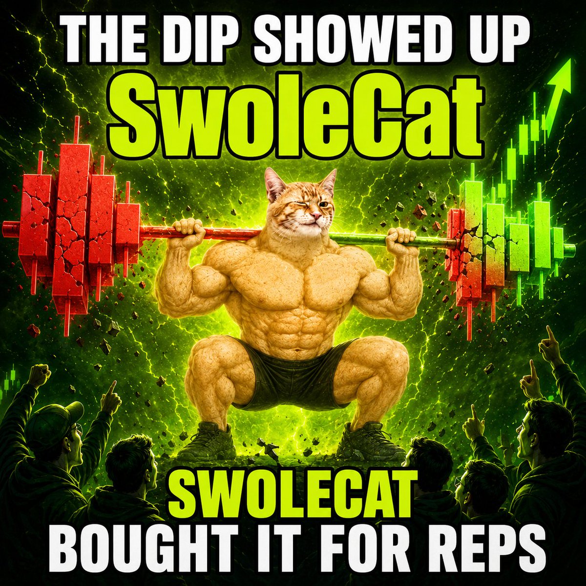 SwoleCatClub's tweet photo. @HopiumPapi Because he hasnt seen SwoleCat yet. https://t.co/wPQoOBXC80