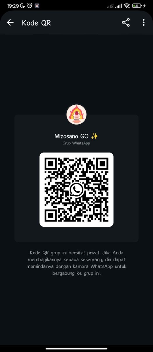 Scared_P0tt4h's tweet photo. Halo !! 
Guys yang nyari grup go murce murce bisa disini ya, fandom nya ada banyak banget dan kalian bisa request anime + karakter yang kalian suka loh ‼️🤩 

#anime #jepang #merch #warunghaikyuu #warungtokrev #warungmha #warungbsd https://t.co/f14Tg0LjH8