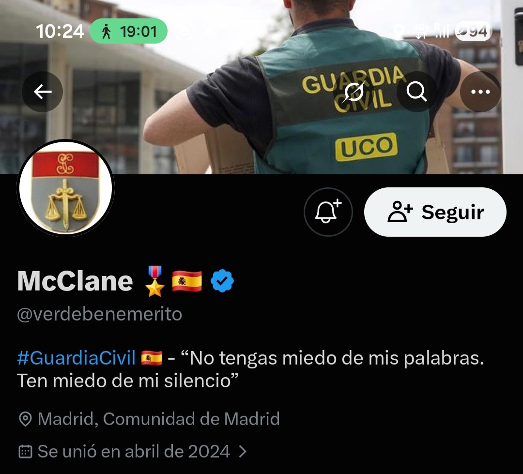 carlossmato's tweet photo. Que no se le ocurra a nadie investigar si guardias civiles como éste, que llaman miserable hijo de puta a un ministro, filtran investigaciones judiciales o falsean informes truchos para tumbar al gobierno.
¿Quién podría imaginar algo así?
Seguro que cumple fielmente con su deber. https://t.co/EUOdPMJbwR