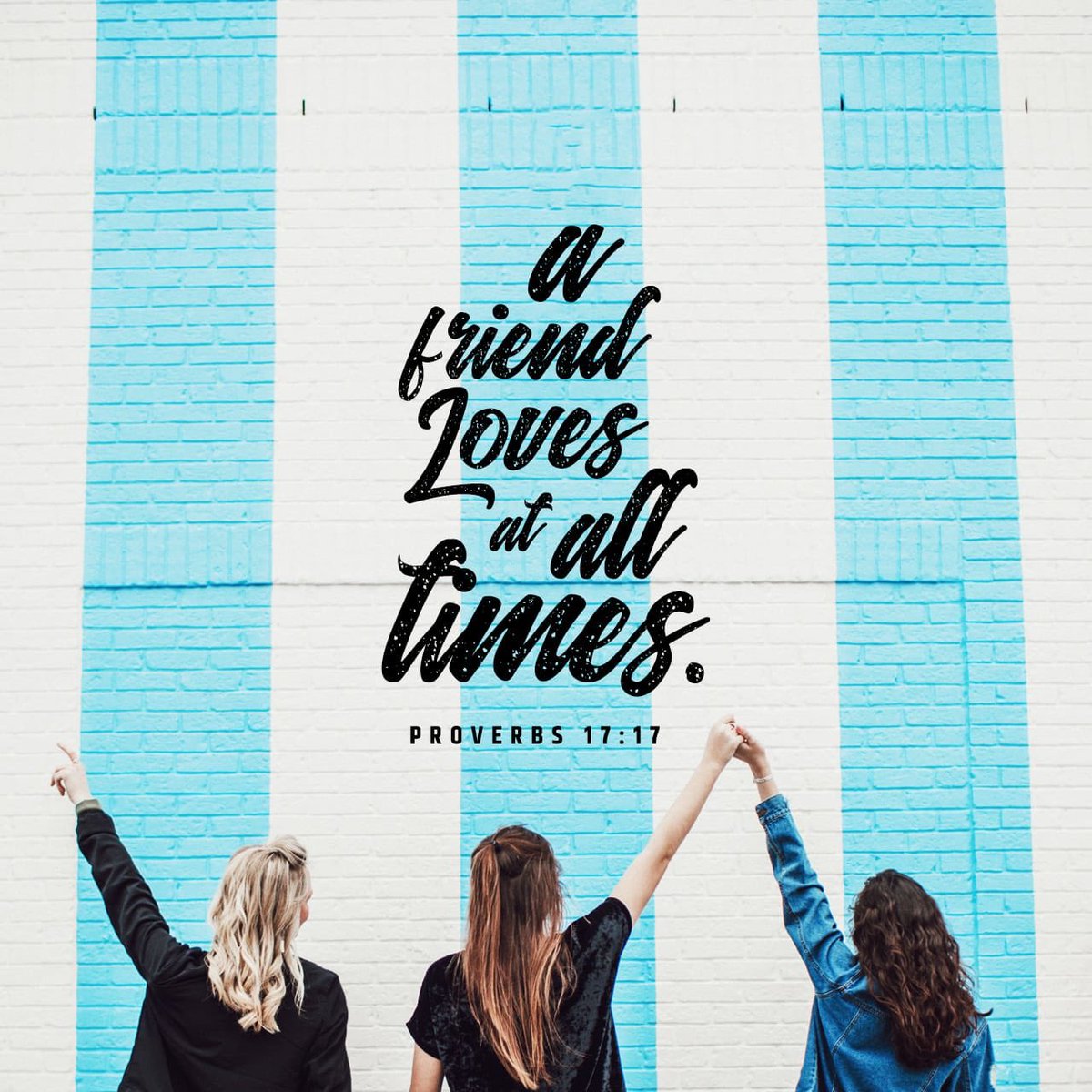 daniellecolt's tweet photo. “A friend loveth at all times, And a brother is born for adversity.”
Proverbs 17:17 KJV https://t.co/Ofv0Fc15SN