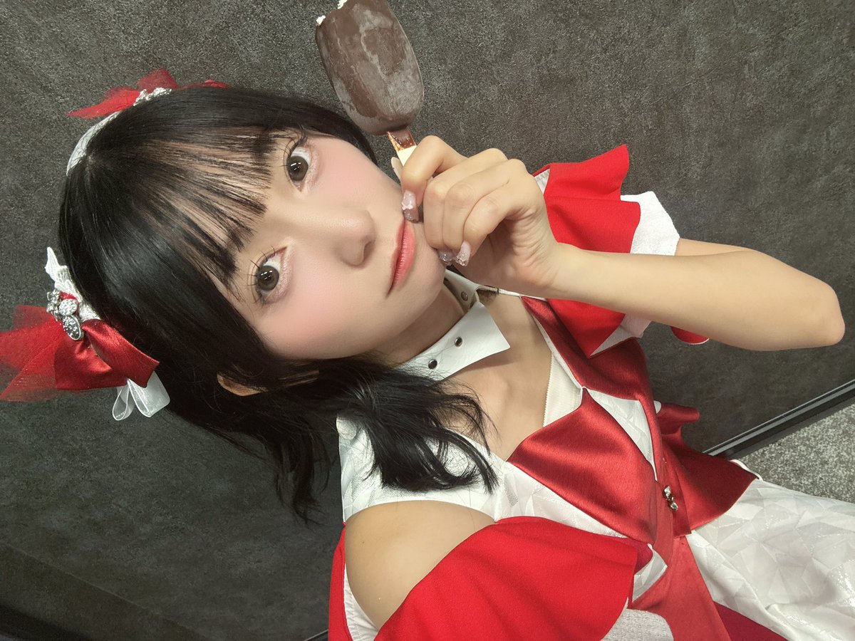 Task_fuuka's tweet photo. #RIF2026 有難う御座いました！！
野外と大きいステージと楽しかったあ！！ 
今日から新衣装！真っ赤で目立ってたね🍒
また8月は六本木で！ᐡ ̳ᴗ  ̫ ᴗ ̳ᐡ💗

9月21日 Kanadevia Hallでワンマンあります！！https://t.co/XNjAtAfFBd https://t.co/l7S2mM2Yj6