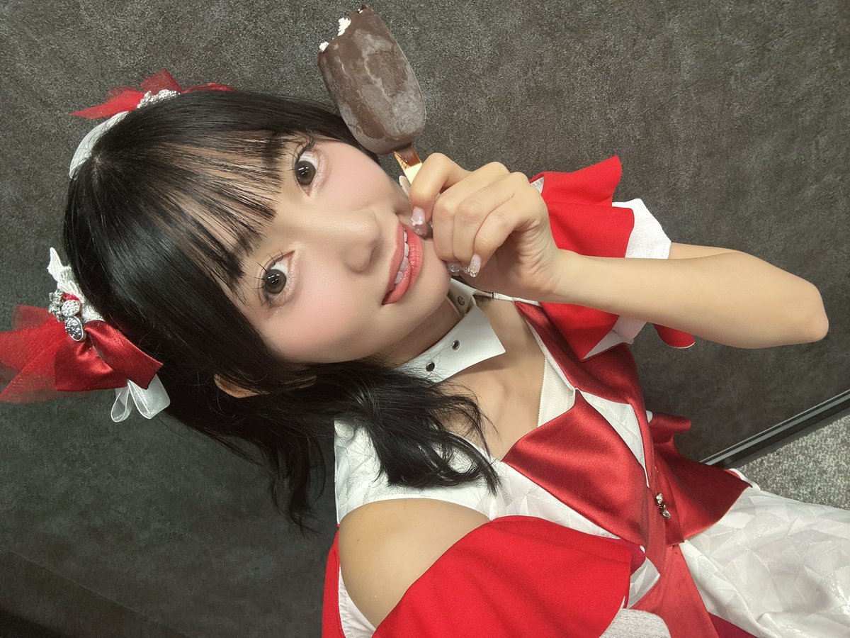Task_fuuka's tweet photo. #RIF2026 有難う御座いました！！
野外と大きいステージと楽しかったあ！！ 
今日から新衣装！真っ赤で目立ってたね🍒
また8月は六本木で！ᐡ ̳ᴗ  ̫ ᴗ ̳ᐡ💗

9月21日 Kanadevia Hallでワンマンあります！！https://t.co/XNjAtAfFBd https://t.co/l7S2mM2Yj6