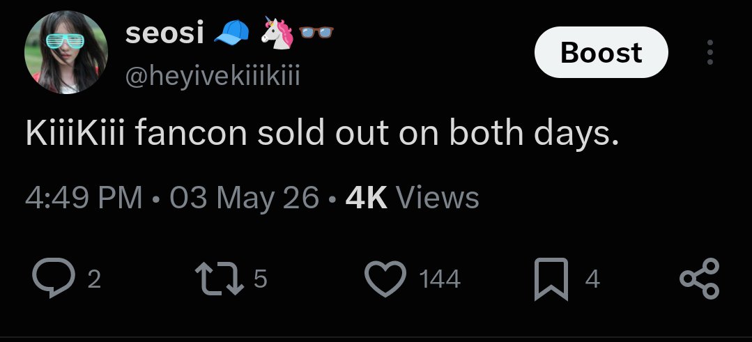 heyivekiiikiii's tweet photo. The KiiiKiii Fancon was on May 16th and 17th. Their fancon has been sold out since May 3rd, and I went to the fancon myself. So stop fucking lying https://t.co/2aTZ9p739P