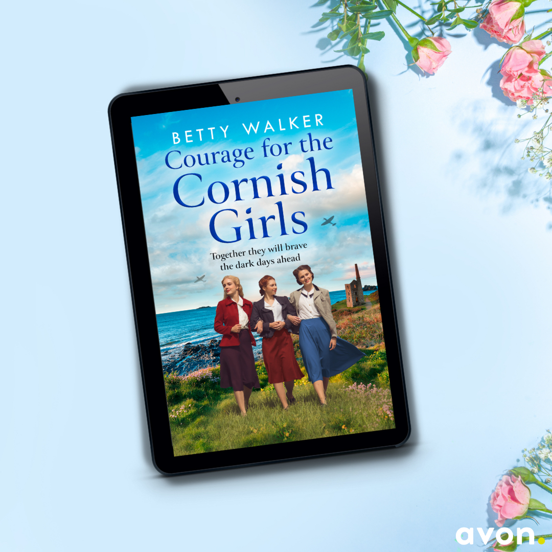 CornishGirls's tweet photo. It's #SagaSaturday again. Great news: COURAGE FOR THE CORNISH GIRLS is reduced to only 99p in ebook.

A wonderful romantic wartime saga that starts with bullets strafing the Penzance beachfront! 😱

#romancebooks #HistoricalFiction

UK 99p ebook: https://t.co/WgAVgpek47 https://t.co/70P1o4yARI