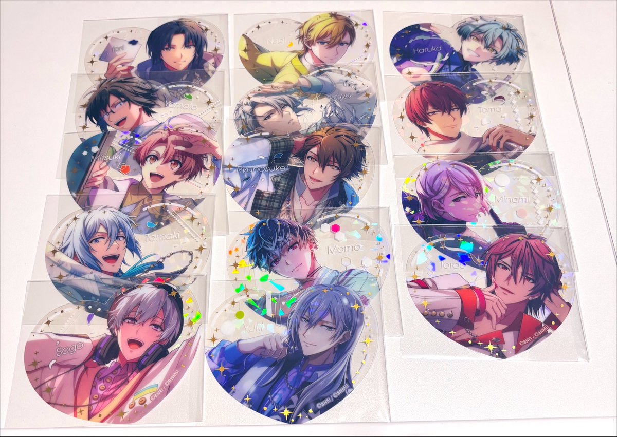 htr_sn9's tweet photo. 【交換】 アイナナ アイドリッシュセブン ぴくりあ vol.3

譲：一織、大和、三月、環、壮五、ナギ、楽、龍之介、百、千、悠、トウマ、巳波、虎於

求：天、陸

天と陸を同数で求めています
郵送 or 都内手渡し希望です
検索からも気軽にお声がけ下さい🍀*゜ https://t.co/qZUqxEivN2