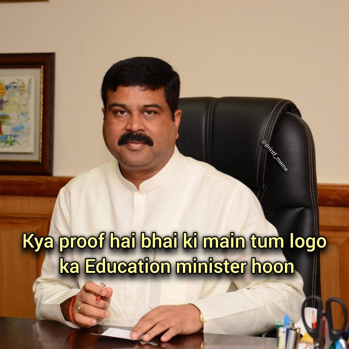 Nonitroublmaker's tweet photo. @CJP_for_India Dharmendra pradhan, it's done bro 😎. Don't extend this,Keep your spirit for another day. All the best for your future endeavours 💯🙃
#NeetExamProtest #DharmendraPradhan https://t.co/g6qtmSm8w3