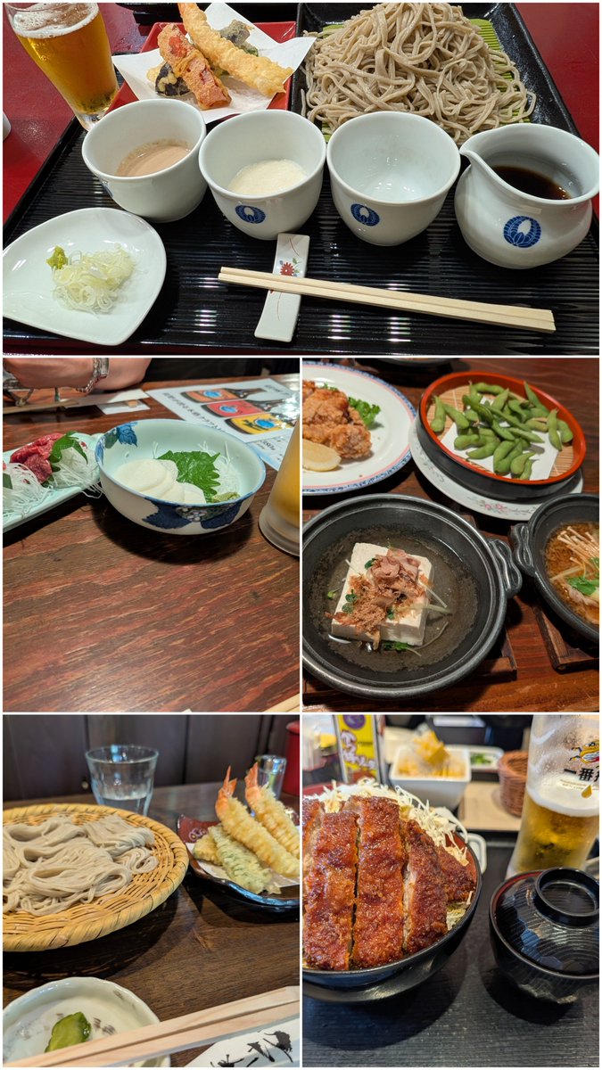 1960jef_'s tweet photo. 昨日は善光寺、今日は戸隠、蕎麦、馬刺し楽しみました。 https://t.co/Q72Mp3AOIJ