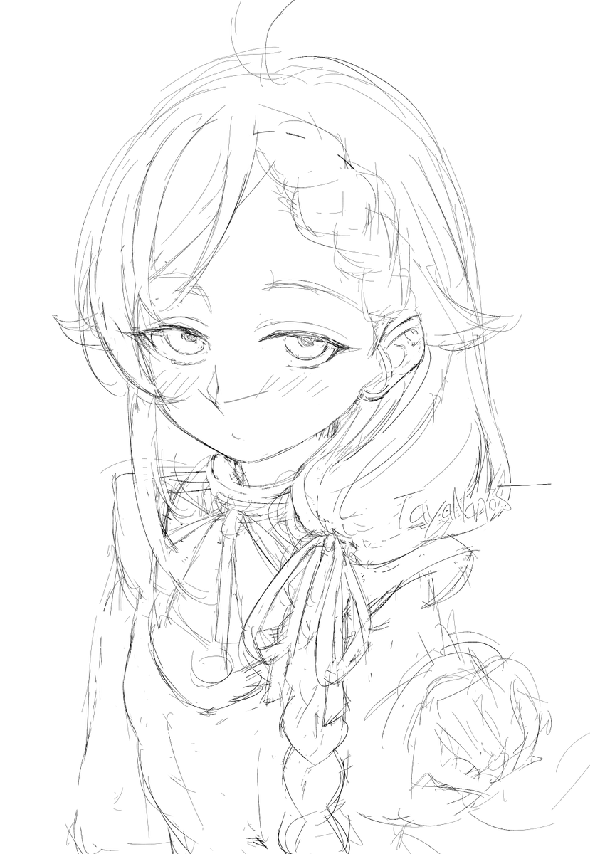 tayanano5543's tweet photo. #無職転生 #MushokuTensei 
TLにロキシーGIF流れてきて描きたくなった。
かわいい。 https://t.co/br4pz7h7kJ