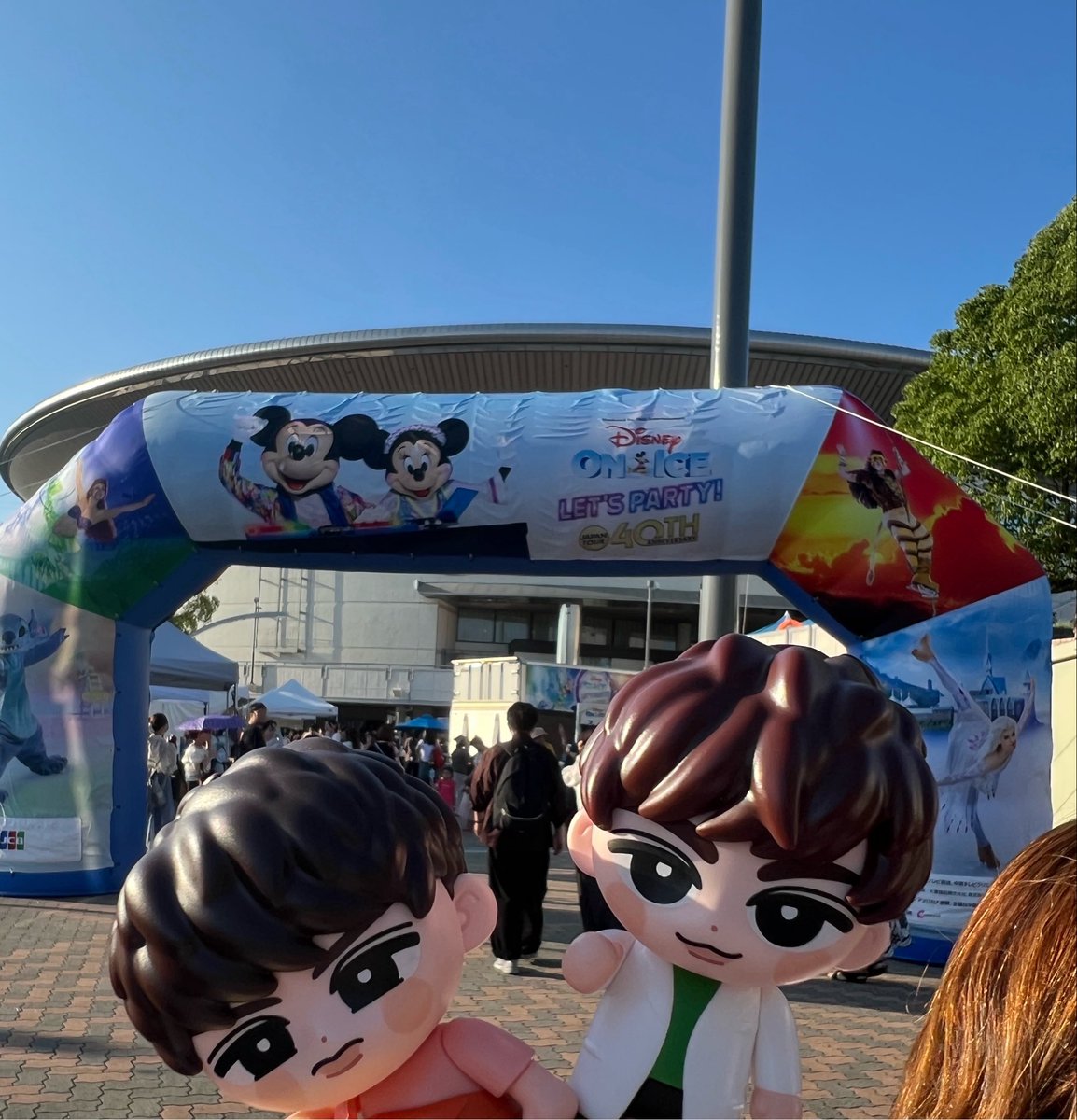 abekoji0122's tweet photo. 小さい頃以来きたけど感動する🥺

#ディズニーオンアイス https://t.co/ApMkN5pe4N