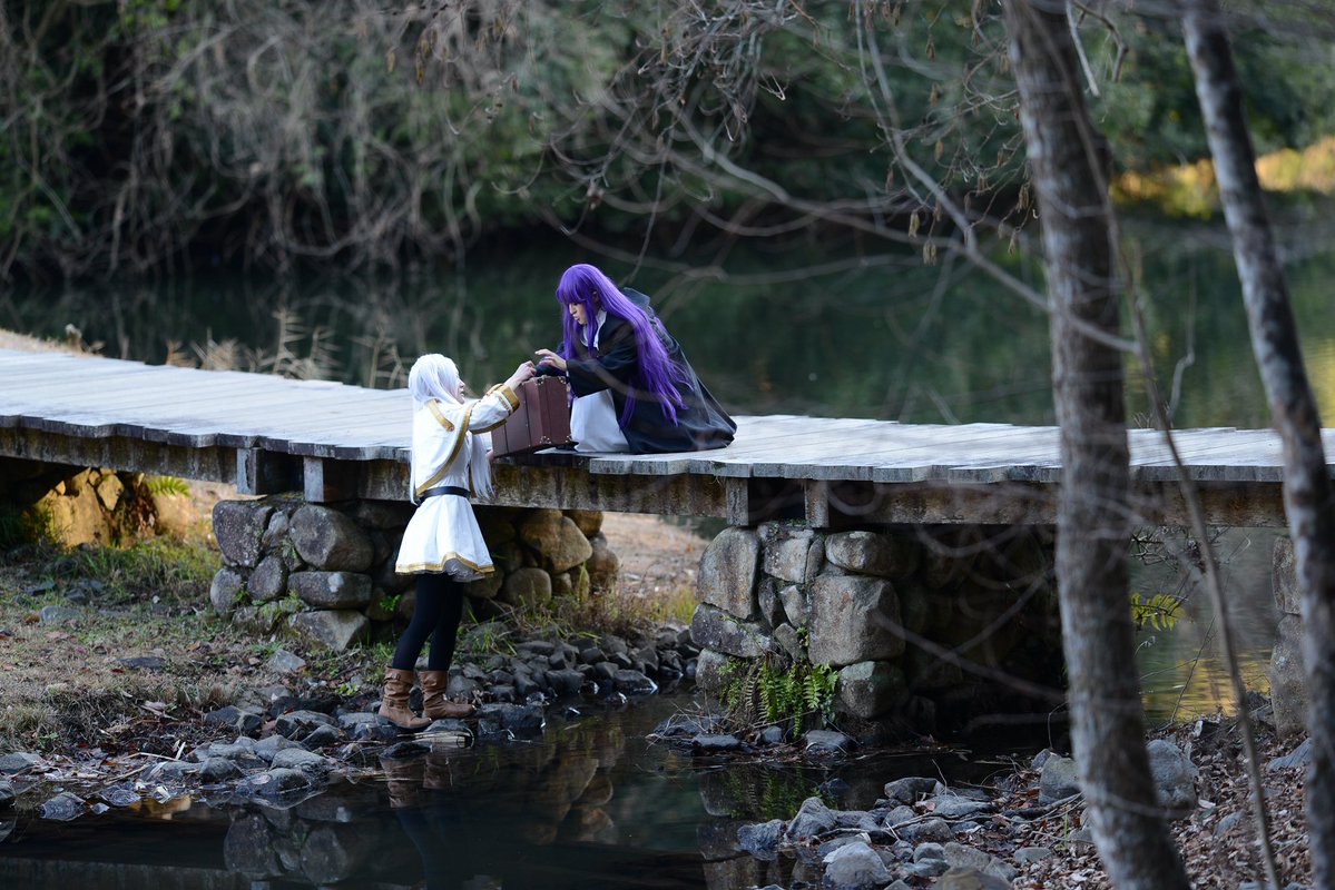 yukiusagi_212's tweet photo. 【Cosplay】
葬送のフリーレン

　　　　まだ二人での　旅の途中

🦋 : ひすいさん（@yushihanase1331 ）
💠 : 雪うさぎ
Photo : 十字亜浪さん https://t.co/IPxDLKhzII