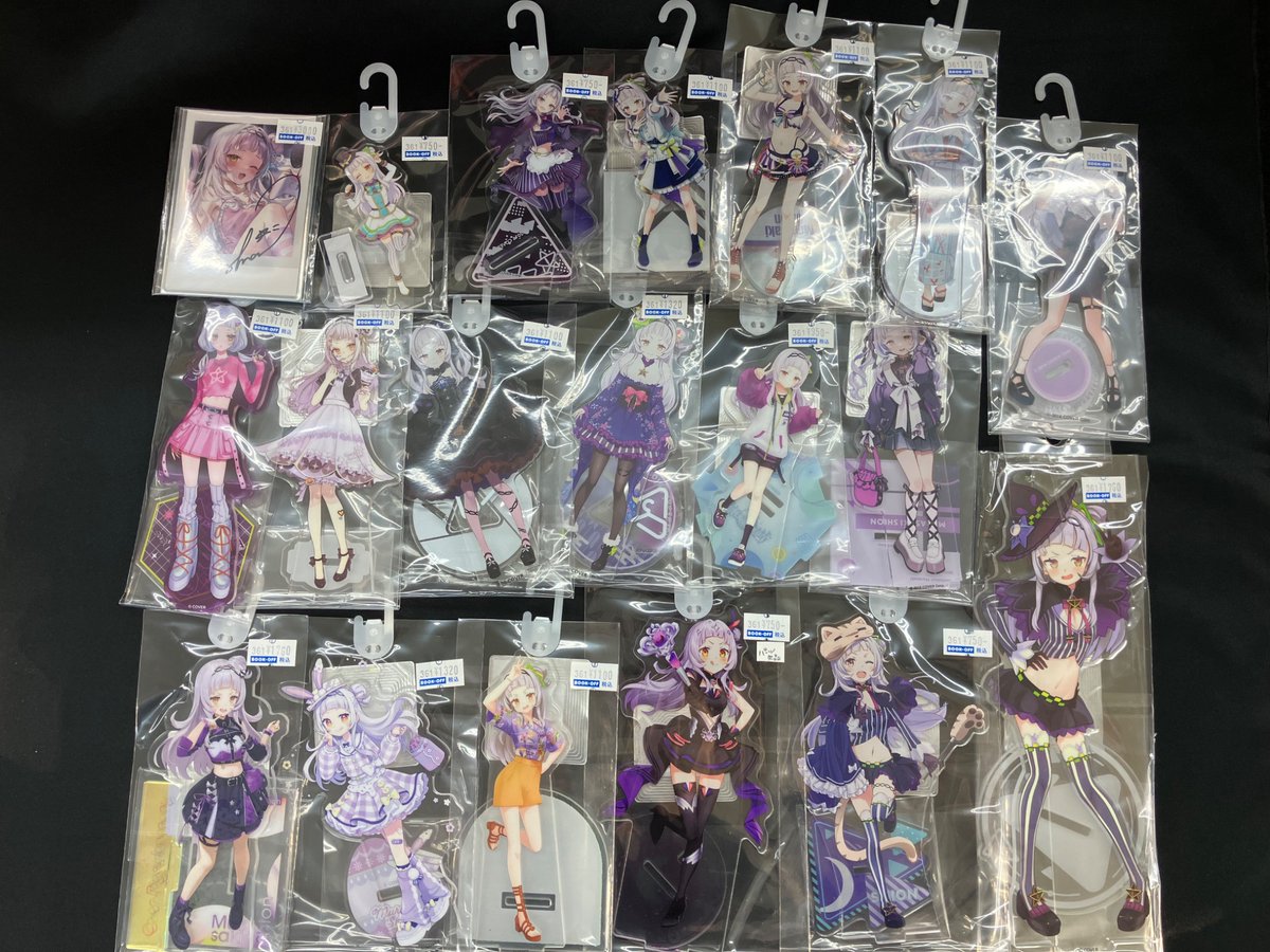 🌙ホビー入荷情報🌙 #紫咲シオン 活動5周年記念直筆サイン入りチェキ風