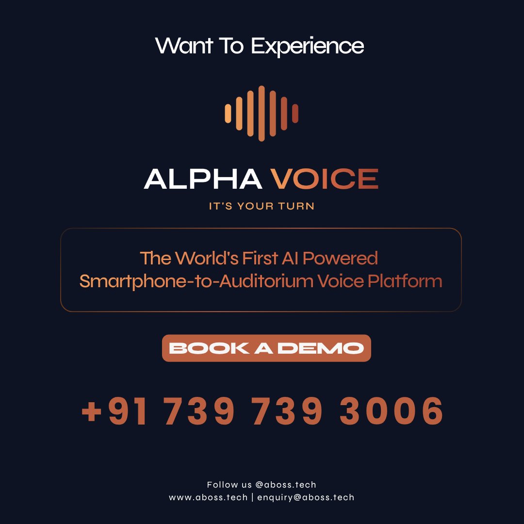 abosstechnology's tweet photo. At Puthumai Sangamam, we demonstrated Alpha Voice directly to Thiru. @AnandMohanIAS, I.A.S. (District Collector, Tirunelveli) and the StartupTN team. 

#AlphaVoice #ABOSSTechnologies #StartupTN #TamilNadu #Gratitude #MadeInIndia #StartupIndia #GovTechIndia #Sayalkudi https://t.co/MgzS2s65ra