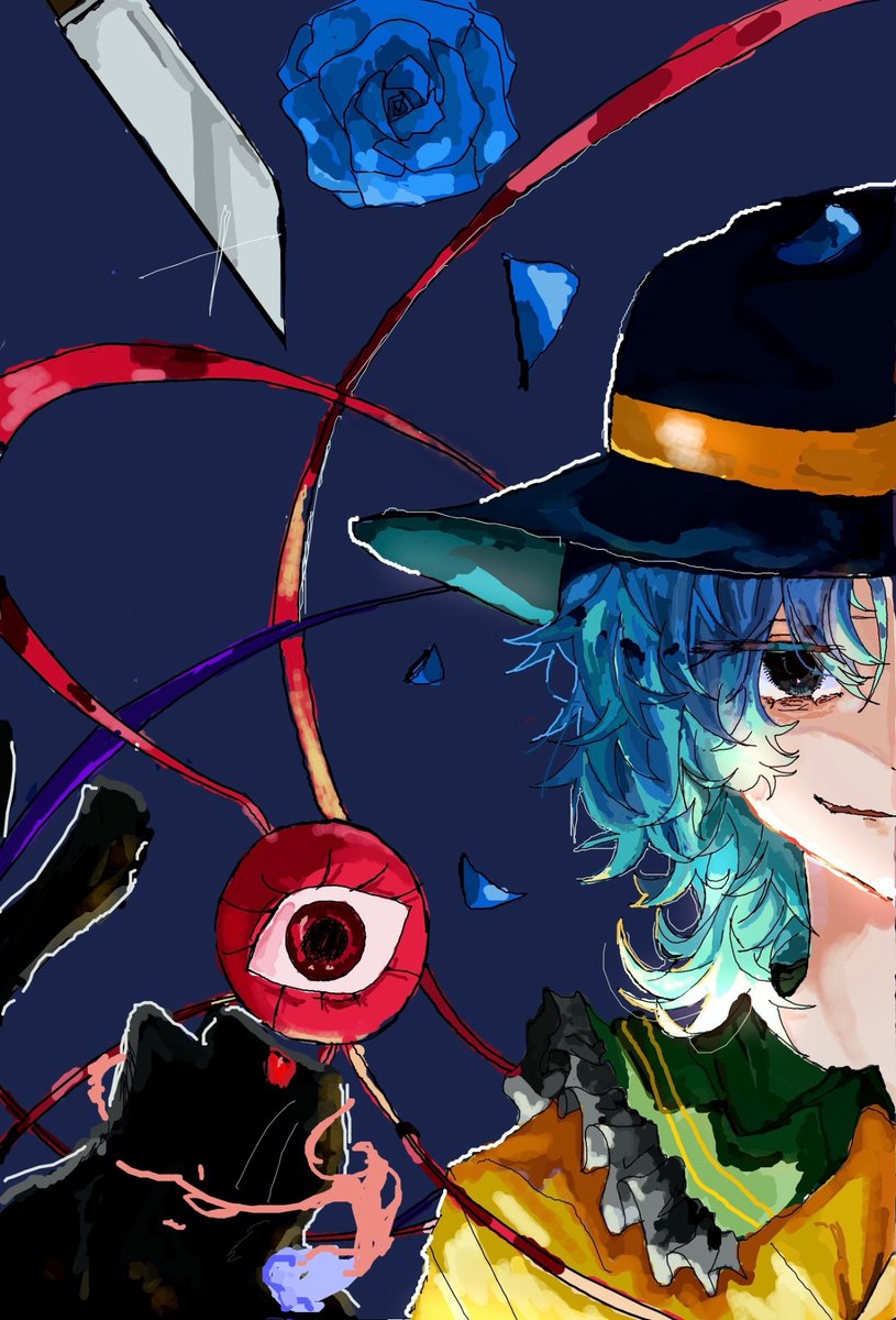 Myac4vv_21's tweet photo. 絵チャで古明地姉妹合作しました‼️ https://t.co/TpBqHwwaYS