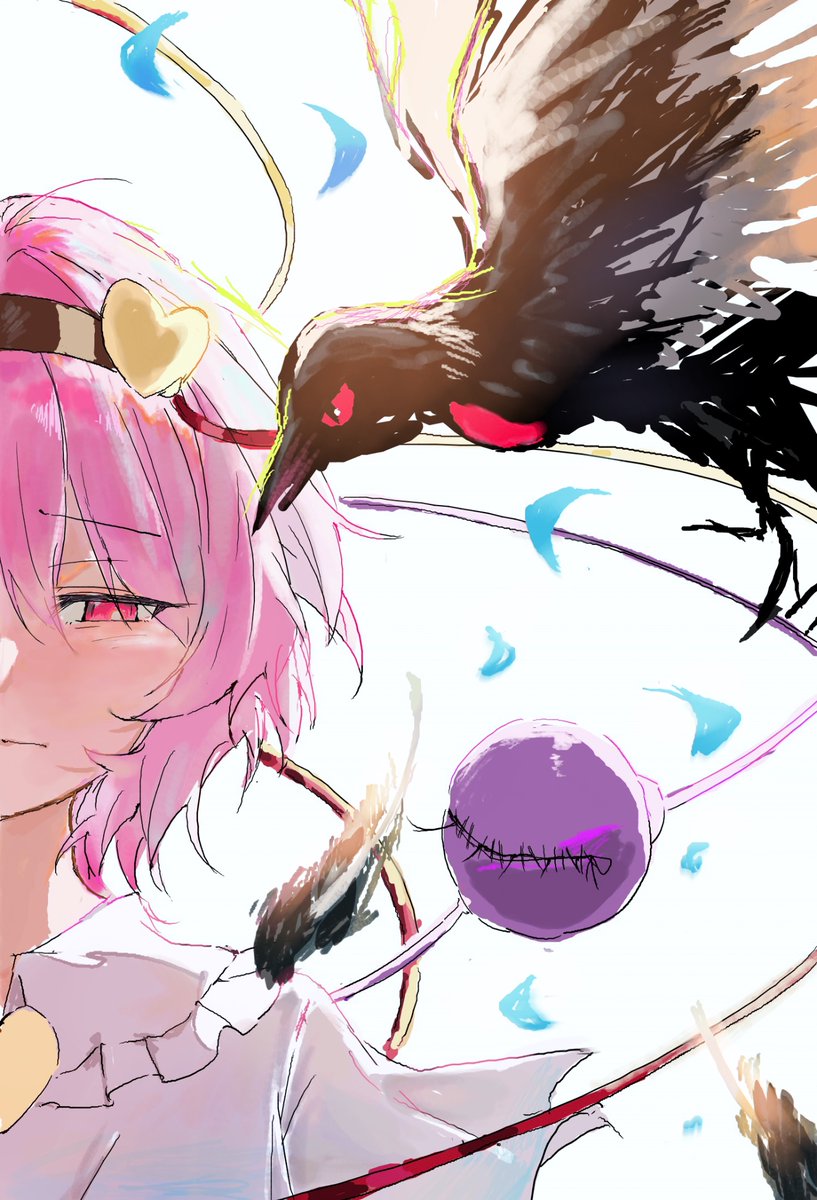 Myac4vv_21's tweet photo. 絵チャで古明地姉妹合作しました‼️ https://t.co/TpBqHwwaYS