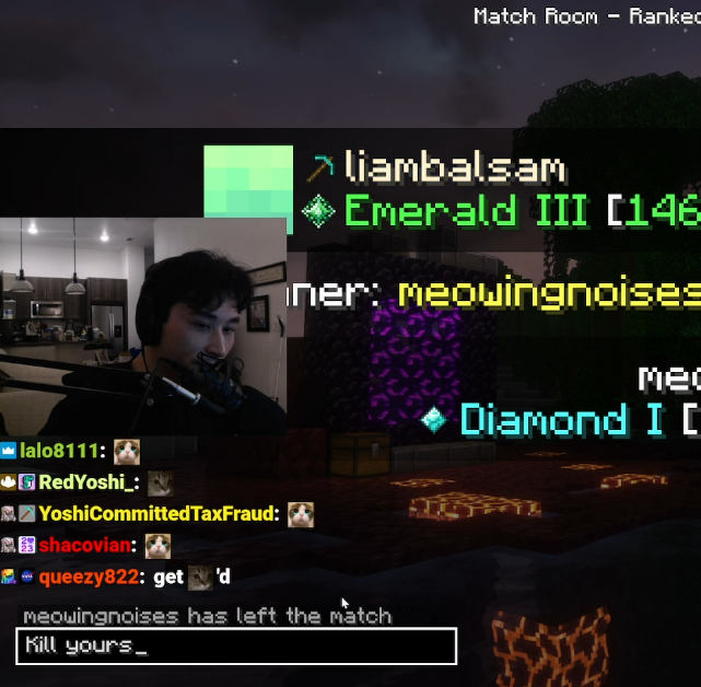 alliumsipa's tweet photo. how the in game chat started vs how it ended https://t.co/AhL46ubI1C