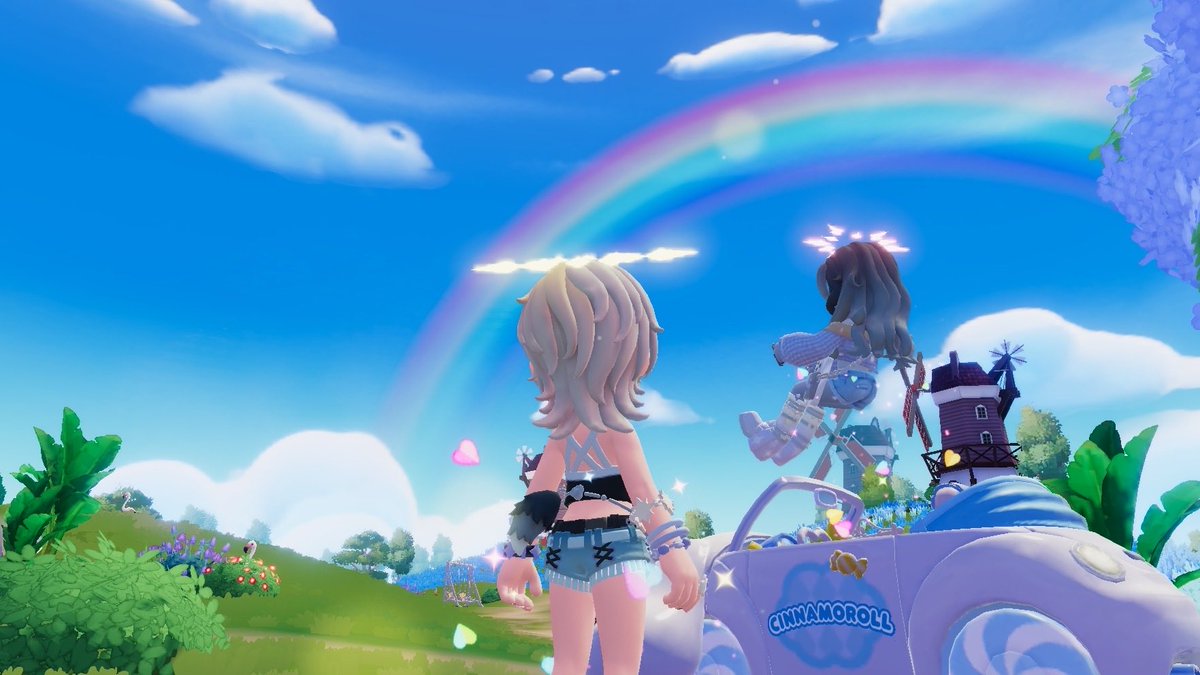 atathtpa_mt03's tweet photo. 今回の虹を一緒に駆け抜けてくれた戦友！
半分ほぼ無言で砂像やってた⛱
2枚目は独特な乗り方するやにこさん♡

《@ynk_hp00 》 https://t.co/gtX5FKDAT1