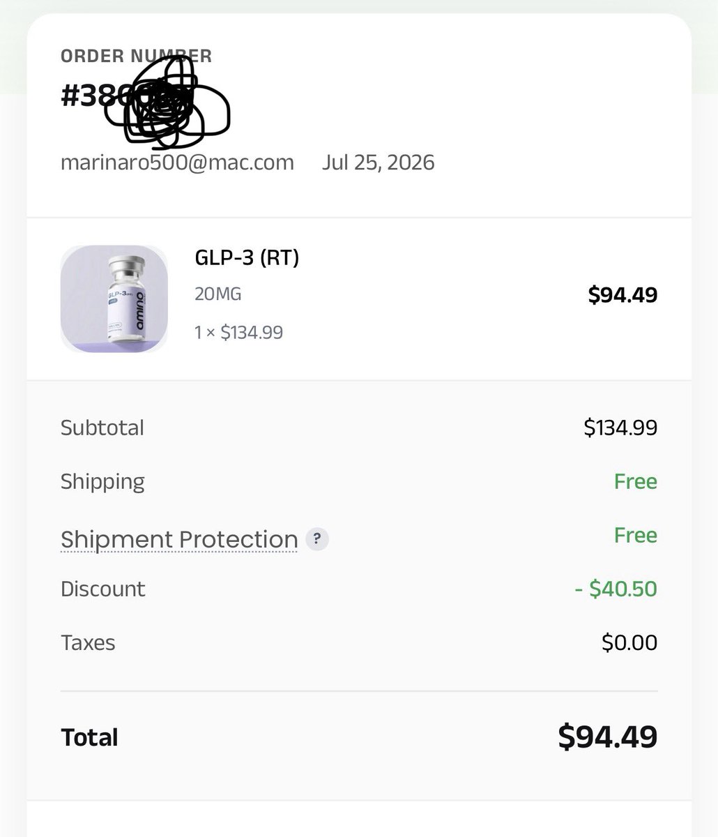 500ghosts's tweet photo. @dosaonpeps @Peachcobbler99 I just ordeeed a 20mg bottle from you, thanks for the code! https://t.co/OqNPe1cOaF