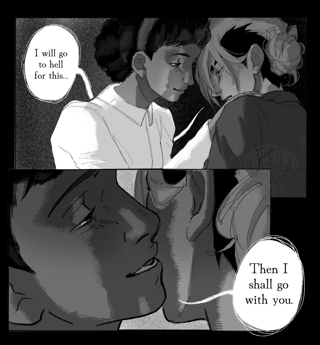 jellykidfish's tweet photo. #janka Testaments AU 
Credits to @enilehtnorevol for the idea❤️ https://t.co/aeJRJq059T