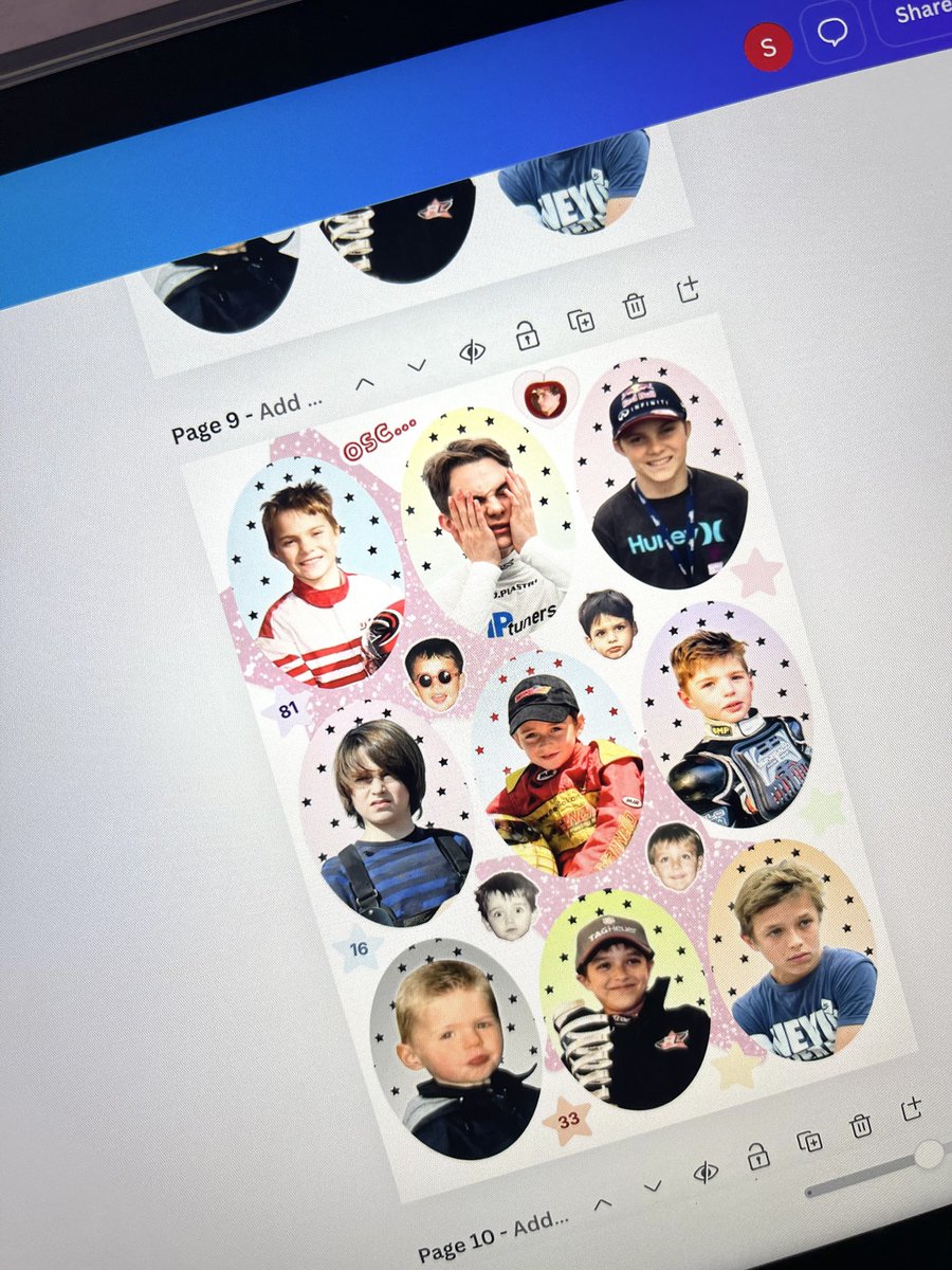 lecpastry's tweet photo. f1 babies’ stickers
before print                        after print💗 https://t.co/1uoygNslNr