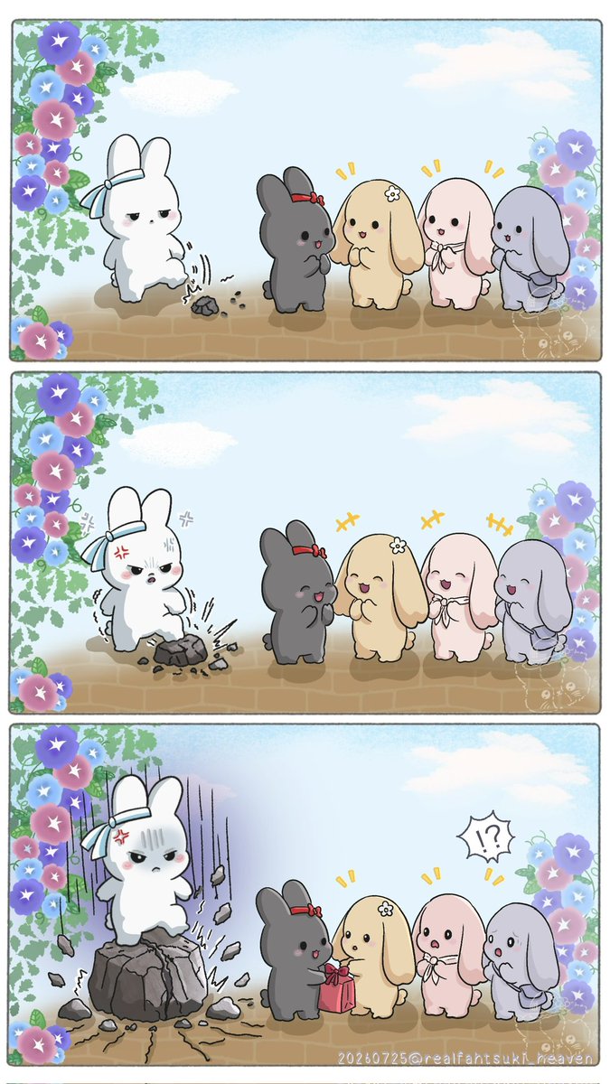 fahtsuki_heaven's tweet photo. 藍湛の嫉妬レベル🐰💙

🪨
🪨💥
🪨💥💥

女の子と話すくらいなら、まだ我慢できる。
でも、他の女の子にプレゼントを渡すなんて、絶対にダメ。 https://t.co/oHEIn5SYbV