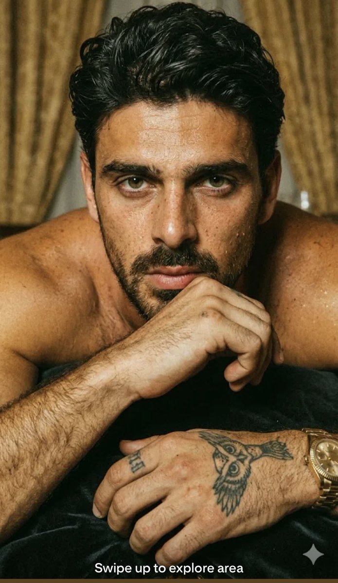 DaviddsJoy's tweet photo. Show me a body built, cute Italian actor than Michele Morrone… I’ll wait, his gaze alone snatches your soul 🥹 https://t.co/Q3qr51ZfoU