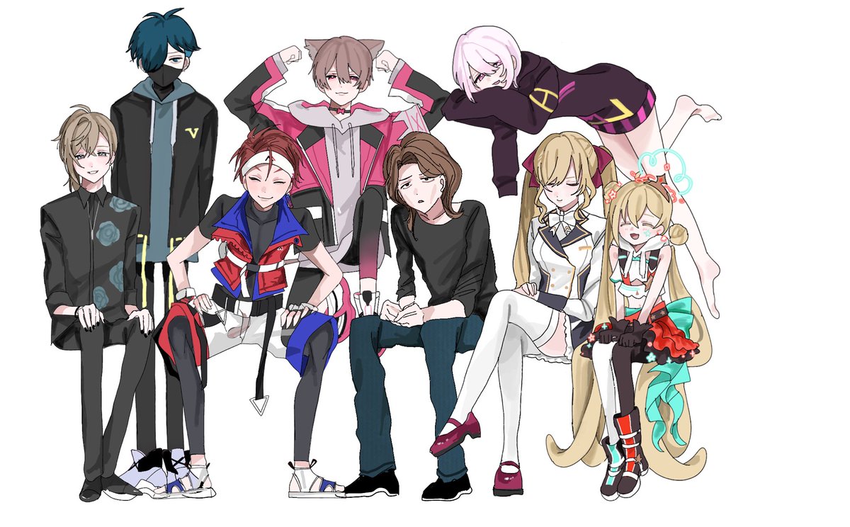nin_ningin's tweet photo. 最前線ア家族!! https://t.co/Y2IE44iGx4