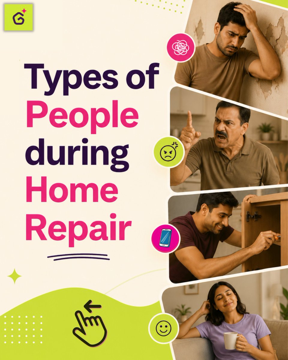 _genieeit's tweet photo. Nothing bonds a family like a leaky pipe and zero instructions. 🔧😅 Swipe left for the full DIY rollercoaster — panic, YouTube tutorials, and the one person who "definitely knows what they're doing." Who's the chaos-handler in your house? Tag them 👇

Wish it?💫 Geniee it!🧞‍♂️ https://t.co/JP9WlKisGu