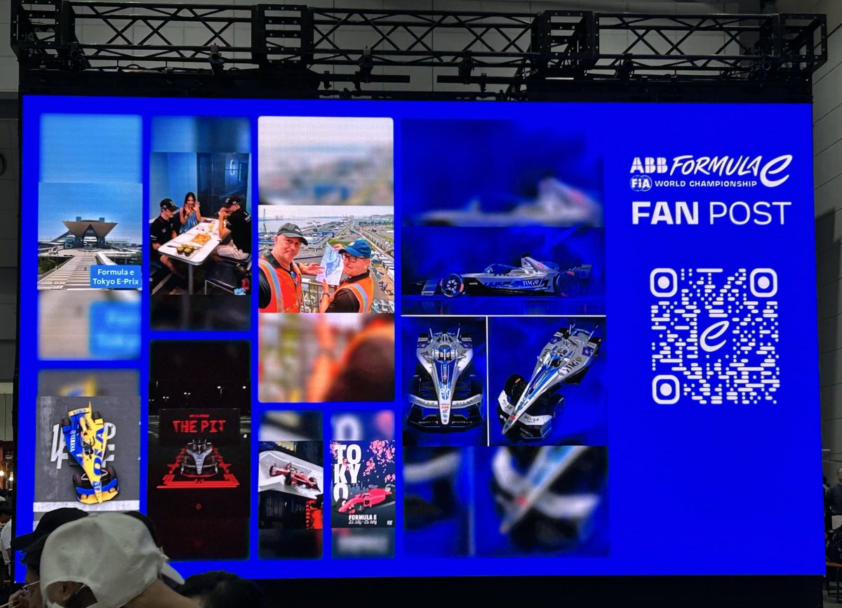 Delta_Hayabusa's tweet photo. ちょっとフォーミュラEの様子を見に来ました。
日産のGEN3マシンと、
まだレースに投入されてない新型のGEN4まで展示されてました！
カッコいい！ https://t.co/MGI5f8LQe7