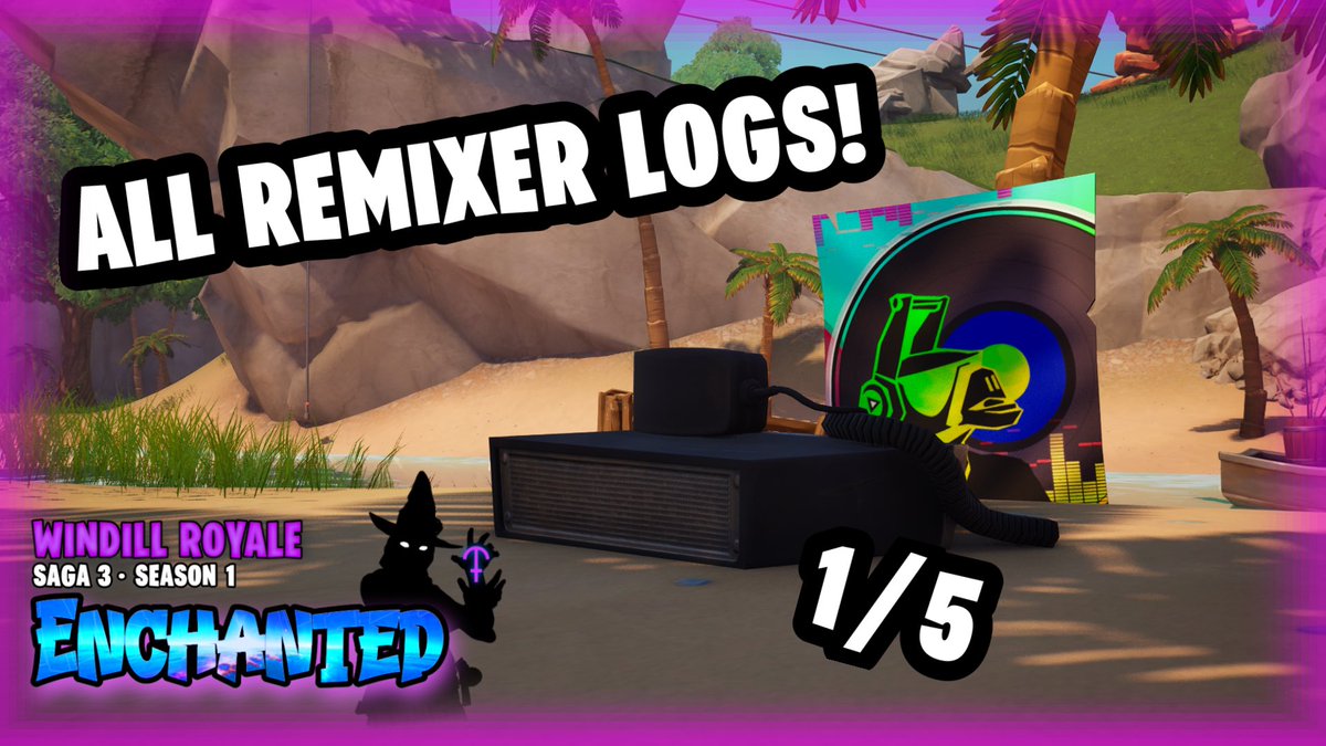 windillfnc's tweet photo. https://t.co/c1VBHN12UX

All five Remixer logs in Windill Royale Saga 3 V1.00! https://t.co/WPGxZd9Kb3