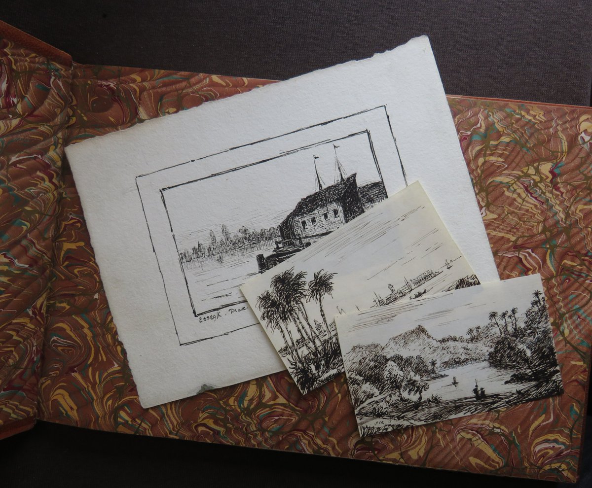 wisdompedlars's tweet photo. ETCHINGS by GEORGE MAULE ALLEN c1886 PRIVATE PRINTING Binding ART Views SCARCE

#books #antiquarian #etchings #art #privateprinting #views #19thcentury #Victorian #bookauction 
https://t.co/bM9XqKuV4T https://t.co/2jjKH2PHuU