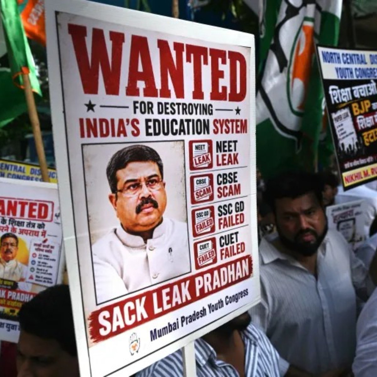 nstoxalpha's tweet photo. 🚨What happened ?? 
Protest Summary which shaken the Indian capital 🔥🔥

⚠️India's Education Minister Dharmendra Pradhan has resigned after weeks of protests over exam paper leaks and testing irregularities.

✅The demonstrations were spearheaded by the Cockroach Janta Party #CJP - not a real party, but a satirical campaign turned national movement

🤝The protests became one of the biggest displays of dissent against Narendra #Modi 's government in years, with thousands camping in Delhi as demonstrations spread nationwide

The movement gathered momentum last week after activist #sonamwangchukhungerstrike was forcibly taken to hospital. 

👮‍♂️ #Police crackdown on protesters marching to parliament also sparked public fury

🙌 #Protesters adopted "cockroach" after a senior judge used the term for some unemployed young people, reclaiming it as a symbol of resilience and defiance.