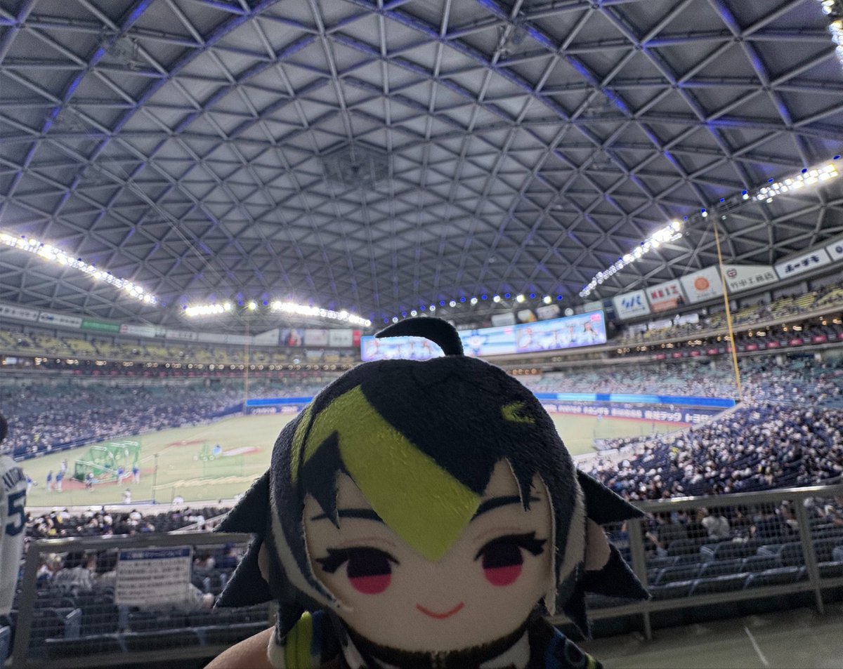 sake3374's tweet photo. この前野球の試合見に行って来たよ⚾️︎ ̖́- https://t.co/1SF9Jl6xxX