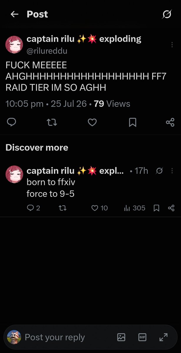OctaviaSays's tweet photo. @rilureddu ... aaand look what x put under your rant 😹😹😹 https://t.co/Ld2FAVfh1G